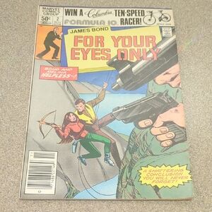 James Bond Comic Book - For Your Eyes Only